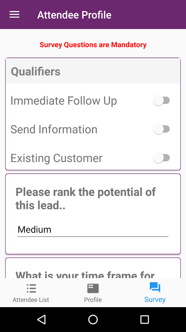 (Post-Deadline) Smartphone Lead Retrieval - Rental Device